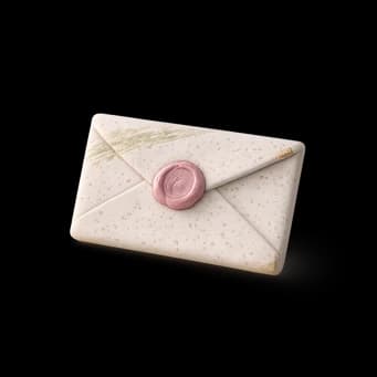 A ceramic wax-sealed envelope — your rate, sent with confidence